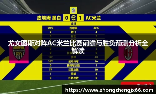 尤文图斯对阵AC米兰比赛前瞻与胜负预测分析全解读